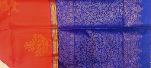 SOFT SILK SAREE WITH BLOUSE