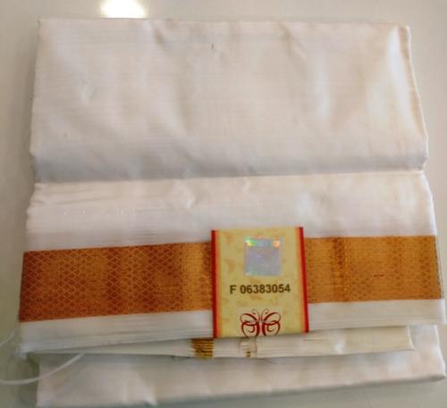 ANGAVAS SALEM WOVEN SILK PURE SILK
