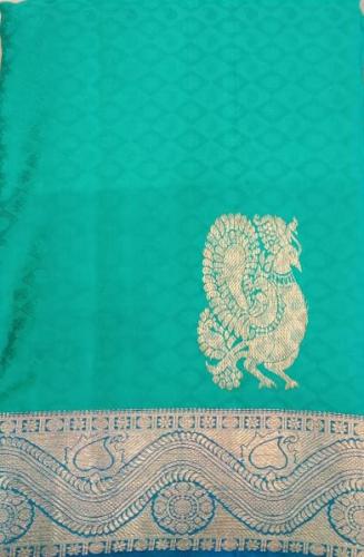ARNI SILK HALF FINE ZARI SAREE WITH BLOUSE