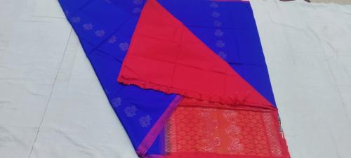 SOFT SILK SAREE WITH BLOUSE