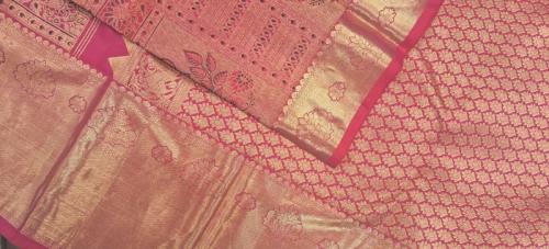 HF ZARI GRAND DESIGNING WEDDING SILK SAREES SSLW