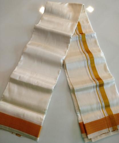 PURE AND ART SILK DHOTHY SALEM