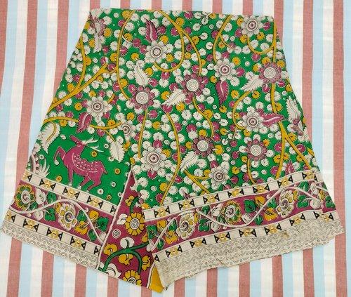 KALAMKARI PRINTED COTTON SAREE