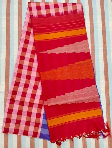 SOFT SILK SAREE WITH BLOUSE