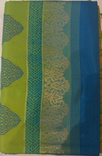 SOFT SILK SAREE WITH BLOUSE