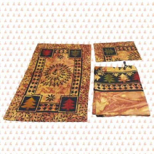 BEDSHEET MEERUT PRINTED 60X90 2 PILLOW COVER