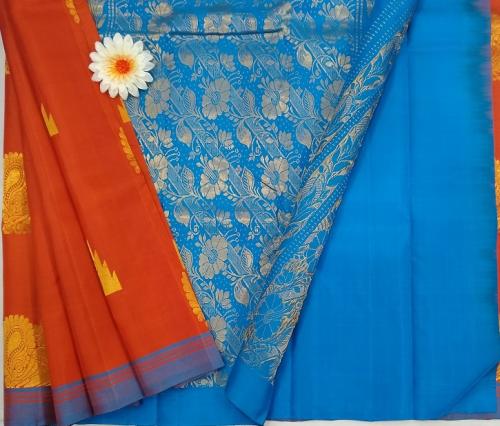 SALEM SILK SAREE WITH BLOUSE