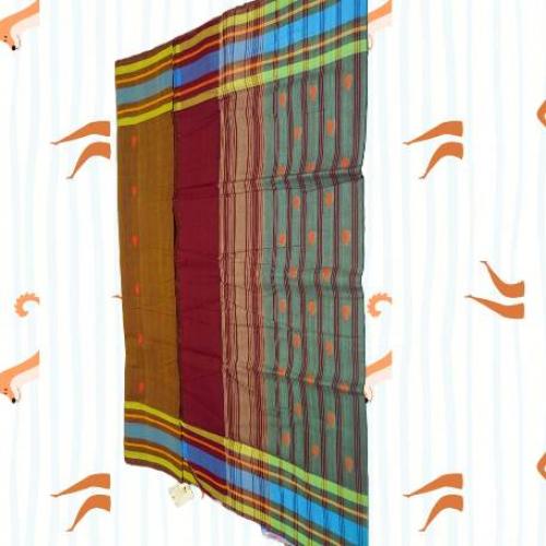 ARUPPUKOTTAI 60S COTTON SAREES WITH BLOUSE