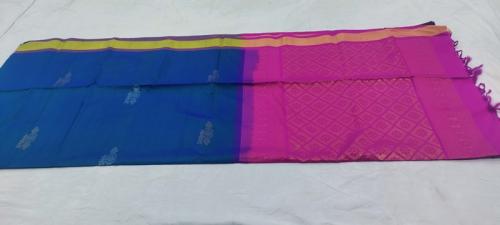 COIMBATORE SOFT SILK SAREES WITH ZERO ZARI