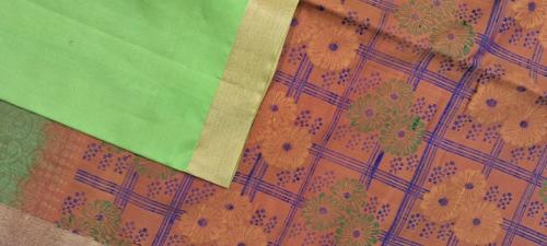 SOFT SILK SAREE WITH BLOUSE