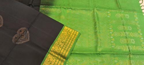 SOFT SILK SAREE WITH BLOUSE