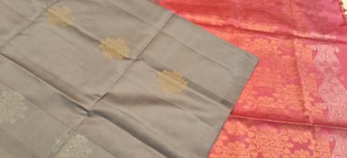 SOFT SILK SAREE WITH BLOUSE