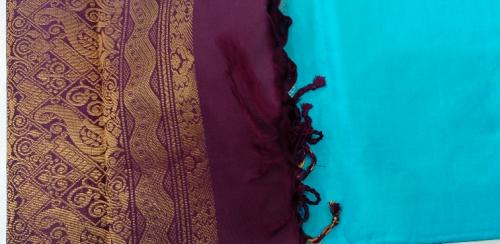 SOFT SILK SAREE WITH BLOUSE