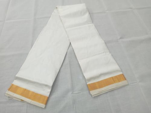 PURE SILK AND HF ZARI DHOTHY