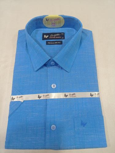 PL COTTON PLAIN SLUB READYMADE SHIRTS 42 HS