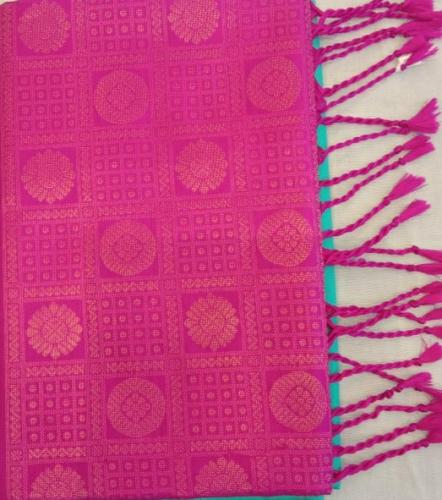 SOFT SILK SAREE WITH BLOUSE