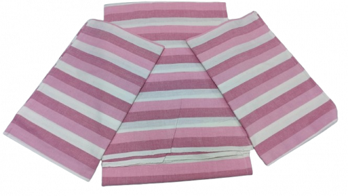 BEDSHEET STRIPE 72X100 2 PILLOW COVER