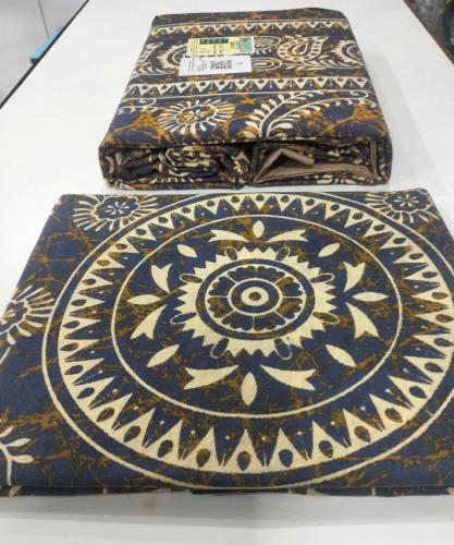 BEDSHEET BARMER PRINTED 90X108 2 PILLOW COVER