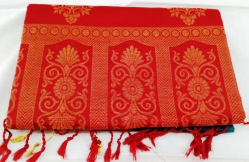 SOFT SILK SAREE WITH BLOUSE