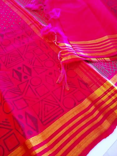 SALEM SILK SAREE WITH BLOUSE