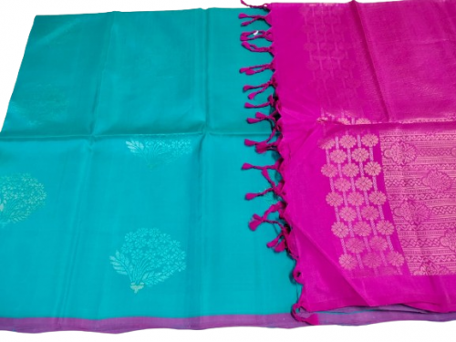 SOFT SILK SAREE WITH BLOUSE