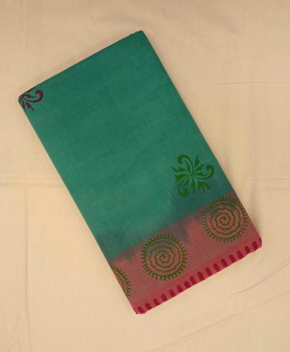 SALEM BLOCK PRINT COTTON SAREES
