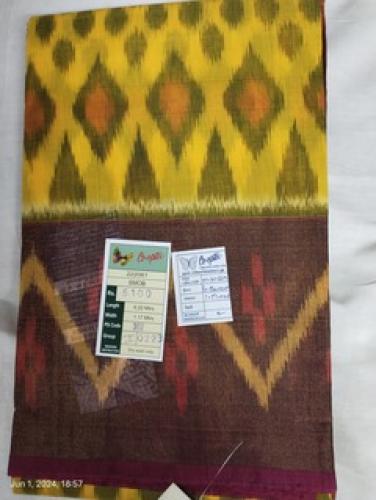 COTTON X KORA SILK TIE DYE SAREES CHINNLAPATTI