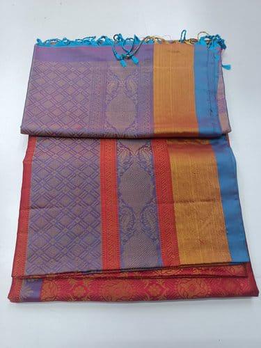 SOFT SILK SAREE WITH BLOUSE