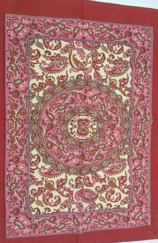 BEDSHEET JAIPUR PRINTED 72X100 2 PILLOW COVER