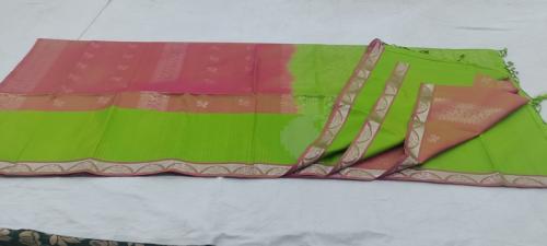 SOFT SILK SAREE WITH BLOUSE