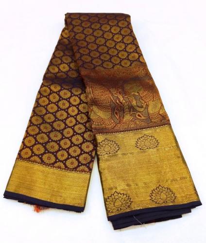 HF ZARI GRAND DESIGNING WEDDING SILK SAREES SSLW