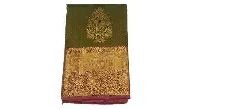 ARNI SILK HALF FINE ZARI SAREE WITH BLOUSE