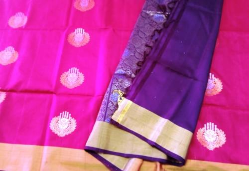SOFT SILK SAREE WITH BLOUSE
