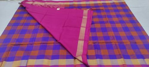 SOFT SILK SAREE WITH BLOUSE