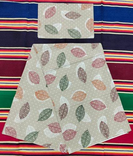 BEDSHEET ERODE AHEMADHABAD PRINT 50X90 1 PILLOW COVER