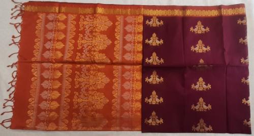 SOFT SILK SAREE WITH BLOUSE