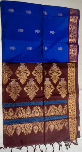 SOFT SILK SAREE WITH BLOUSE