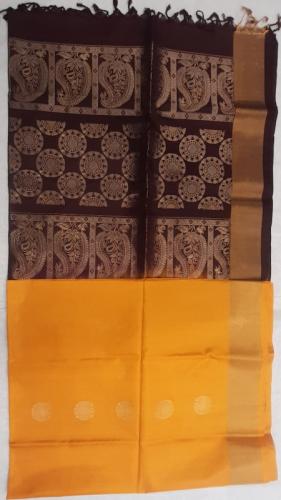 SOFT SILK SAREE WITH BLOUSE