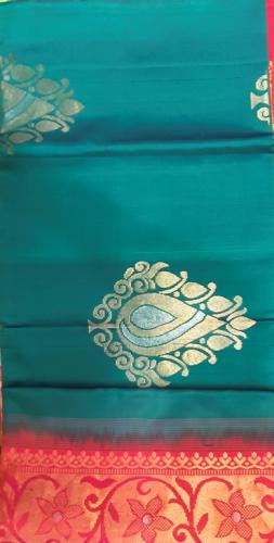 SOFT SILK SAREE WITH BLOUSE