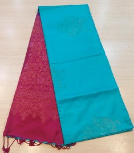 SOFT SILK SAREE WITH BLOUSE