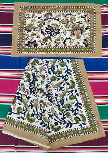 BEDSHEET JAIPUR PRINTED 50X90 1 PILLOW COVER
