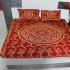 BEDSHEET BARMER PRINTED 90X108 2 PILLOW COVER