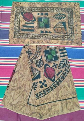 BEDSHEET MEERUT PRINTED 50X90 1 PILLOW COVER