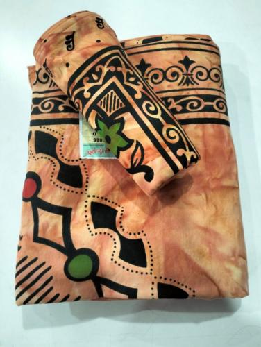 BEDSHEET MEERUT PRINTED 90X108 2 PILLOW COVER