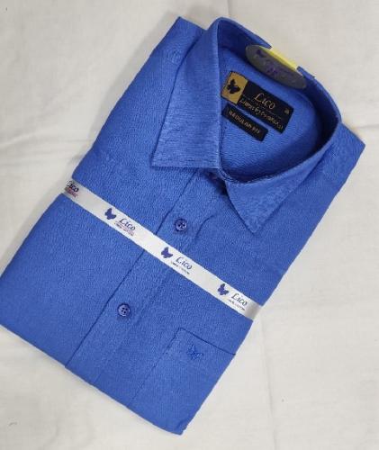 PL COTTON XLINEN DYED READYMADE SHIRT 38 FS