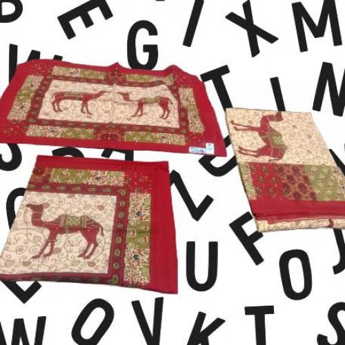 BEDSHEET JAIPUR PRINTED 72X100 2 PILLOW COVER