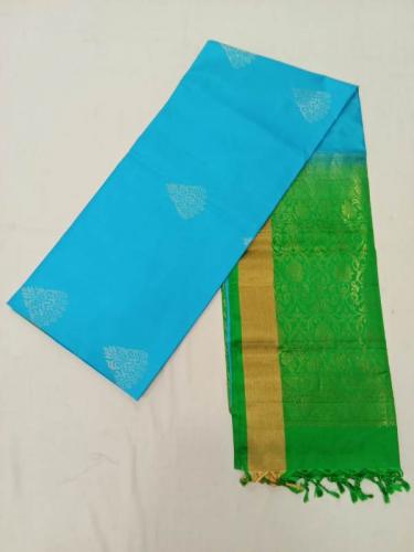 SOFT SILK SAREE WITH BLOUSE