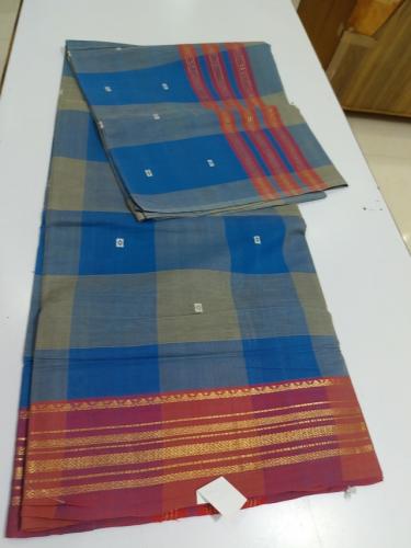 MANAMEDU COTTON SAREES WITH BLOUSE