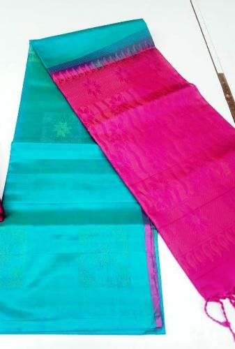 SOFT SILK SAREE WITH BLOUSE