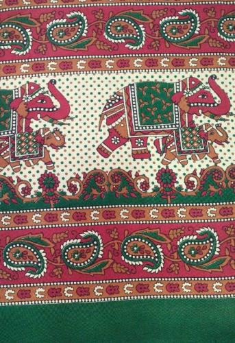 BEDSHEET JAIPUR PRINTED 90X108